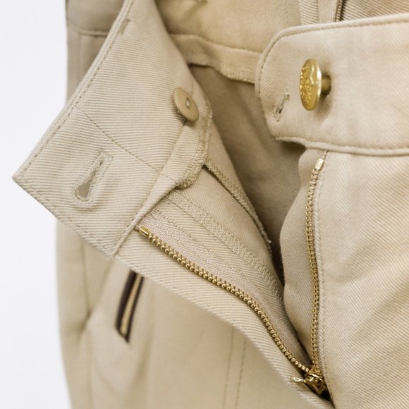 Escada Tavora Khaki Slim Twill Pants - Picture 9 of 12